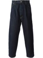 Société Anonyme Dropt-crotch Jeans, Adult Unisex, Size: Xs, Blue, Cotton