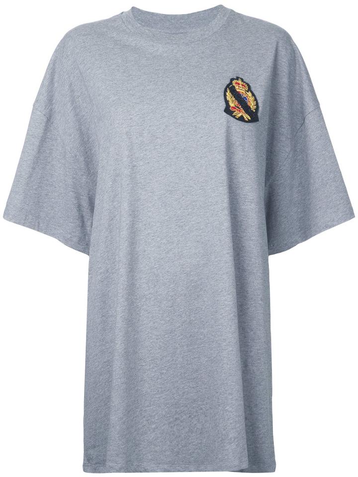 Lilith T-shirt - Women - Cotton - Xs, Grey, Cotton, Public School