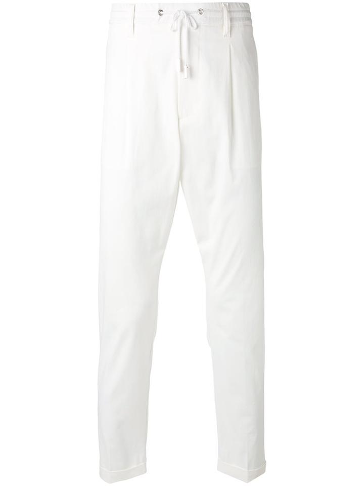 Eleventy - Classic Chinos - Men - Cotton/spandex/elastane - 32, White, Cotton/spandex/elastane