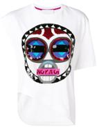 No Ka' Oi Sequin Embellished Sport Top - White