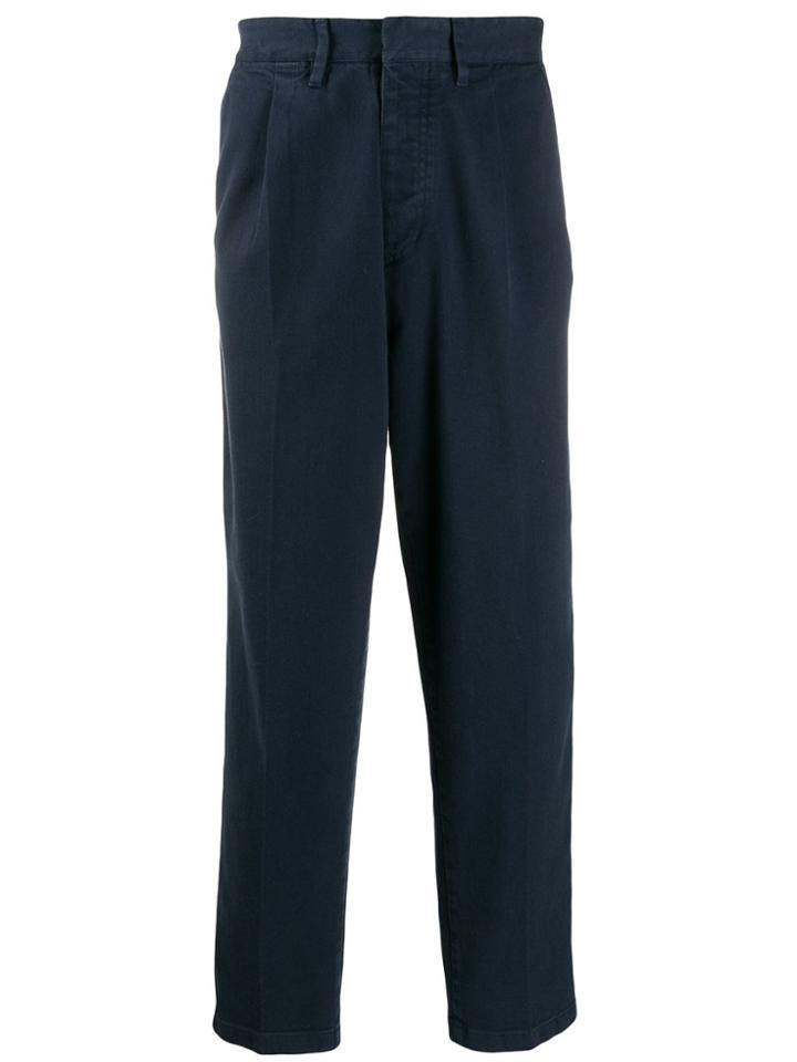 The Gigi Relaxed-fit Tailored Trousers - Blue