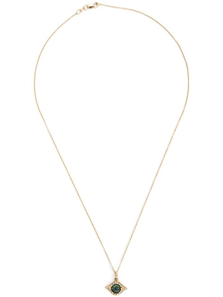 Ileana Makri 'kitten Eye' Pendant Necklace, Women's, Metallic