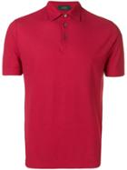 Zanone Slim-fit Polo Shirt - Red