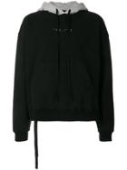 Unravel Project Oversized Hoodie - Black