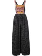 Ulla Johnson Razi Embroidered Jumpsuit - Blue