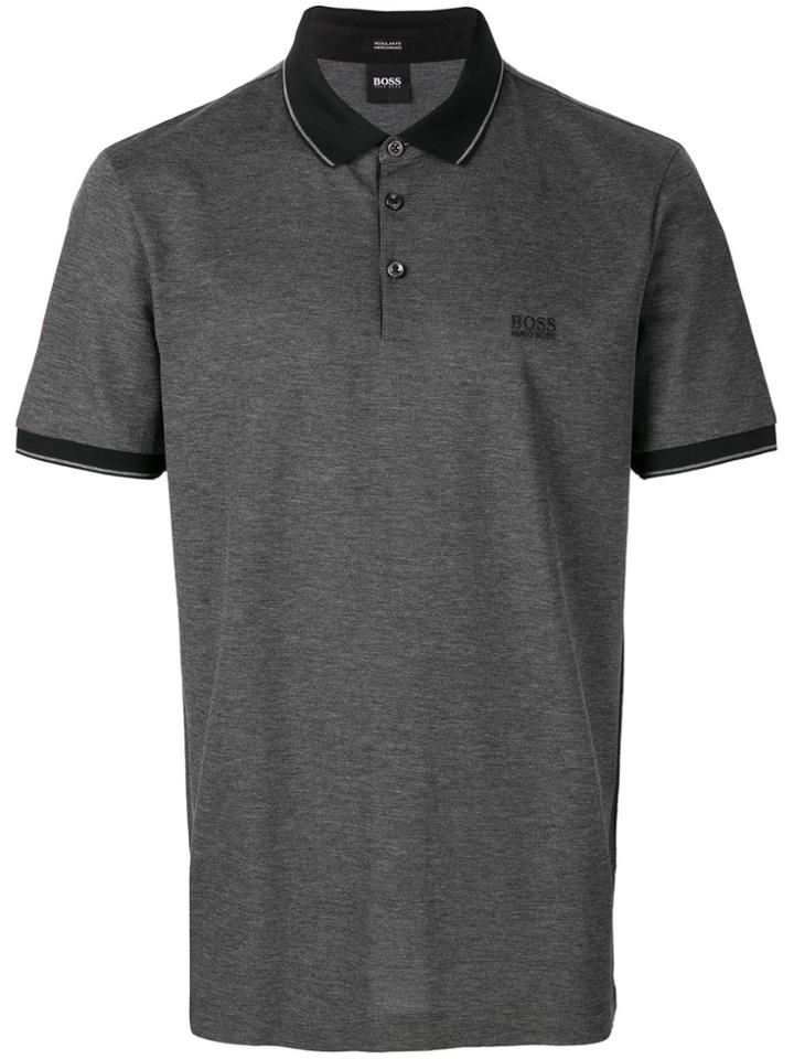 Boss Hugo Boss Short Sleeved Polo Shirt - Black