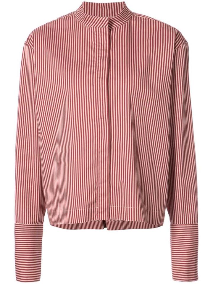 Diane Von Furstenberg Striped Shirt - Red