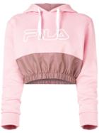 Fila Cropped Sweatshirt - Pink & Purple