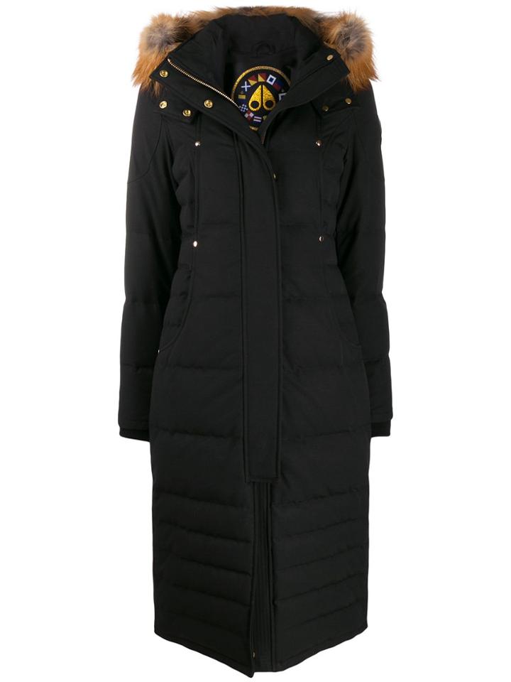 Moose Knuckles Moose Knuckles M39lp260g294 Black W Gold Fo