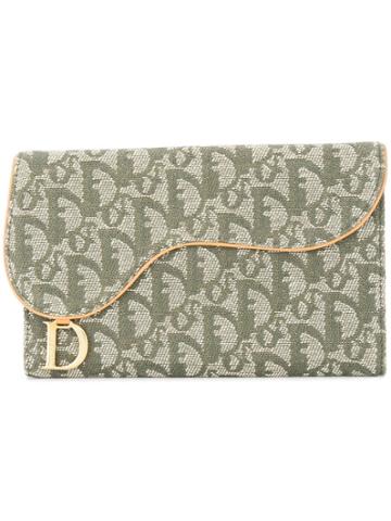 Christian Dior Vintage Christian Dior Trotter Wallet - Grey
