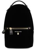 Michael Michael Kors Mini Velvet Backpack - Black