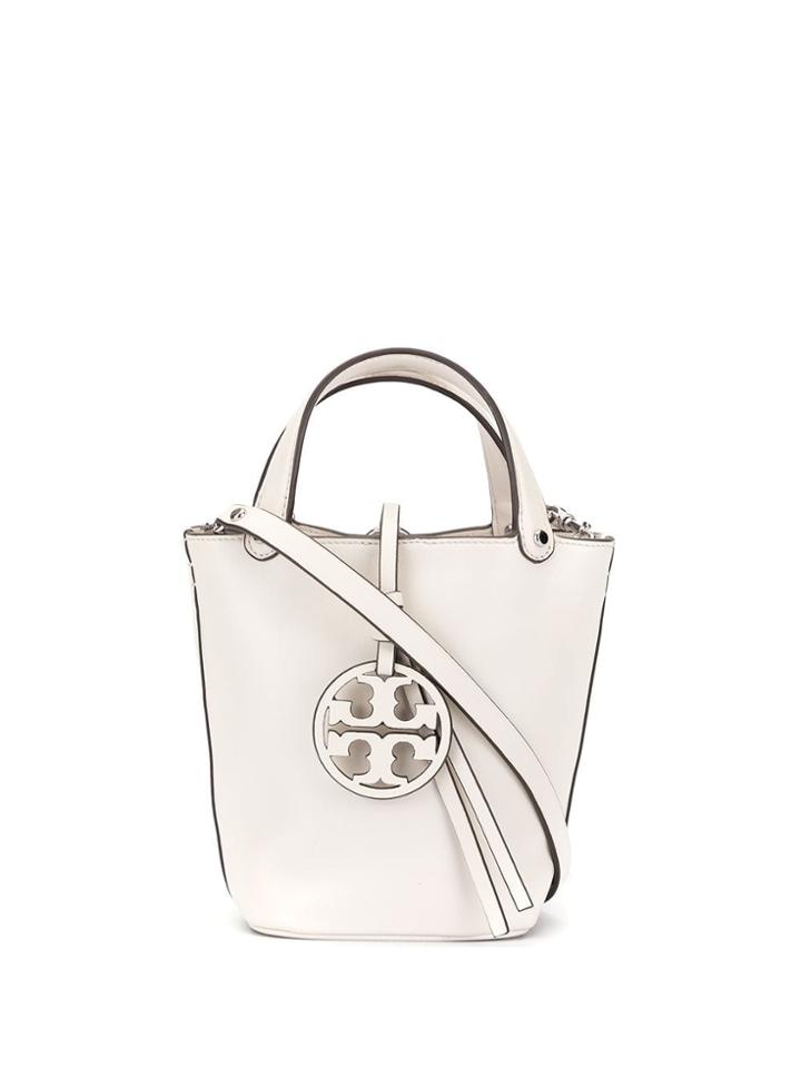 Tory Burch Small Miller Bucket Bag - White