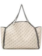 Stella Mccartney Large Falabella Reversible Monogram Tote - Neutrals
