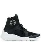 Mcq Alexander Mcqueen High Ankle Sneakers - Black