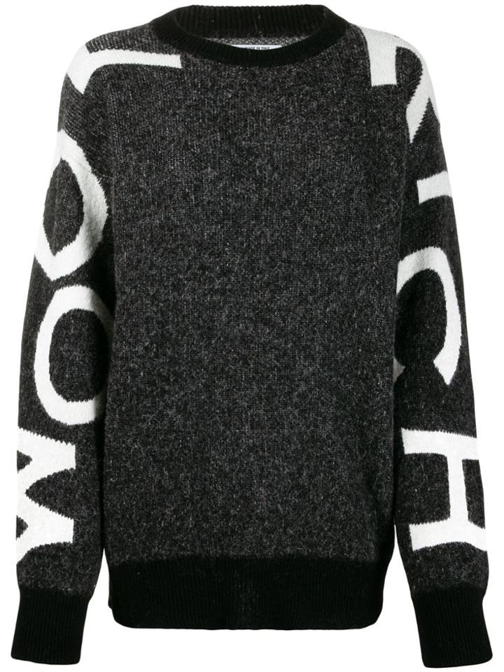 Woolrich Logo Embellished Jumper - Black