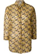 Jupe By Jackie Sheer Embroidered Shirt