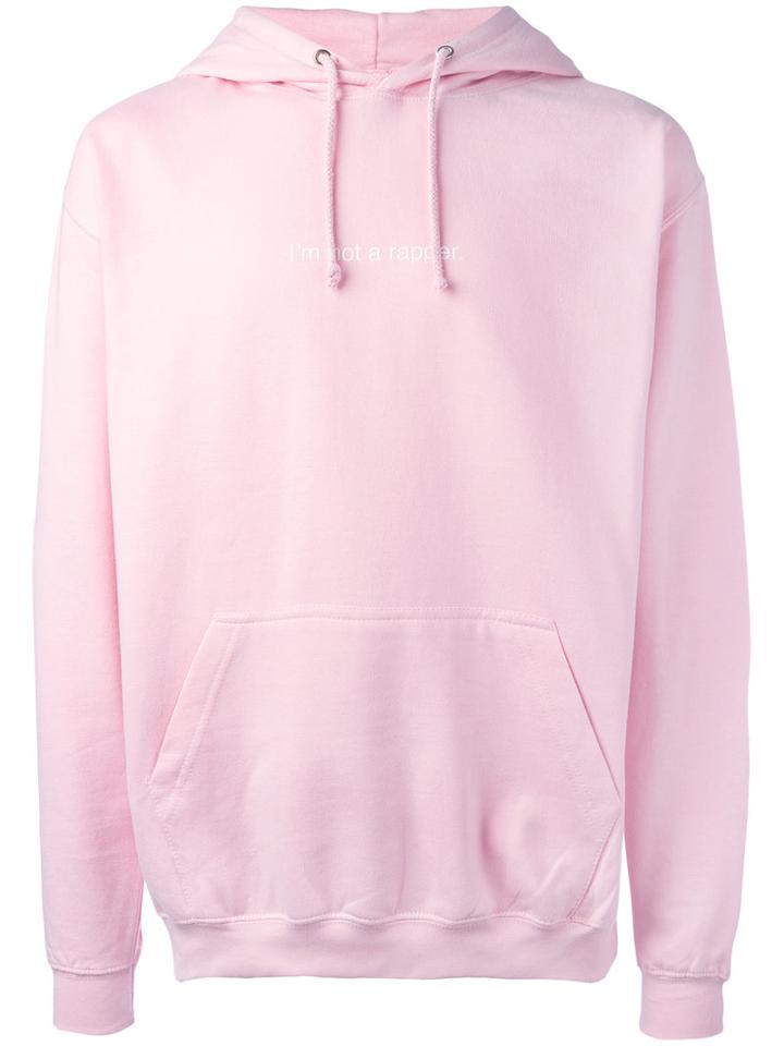 F.a.m.t. I'm Not A Rapper Sweatshirt, Adult Unisex, Size: Small, Pink/purple, Cotton/polyester
