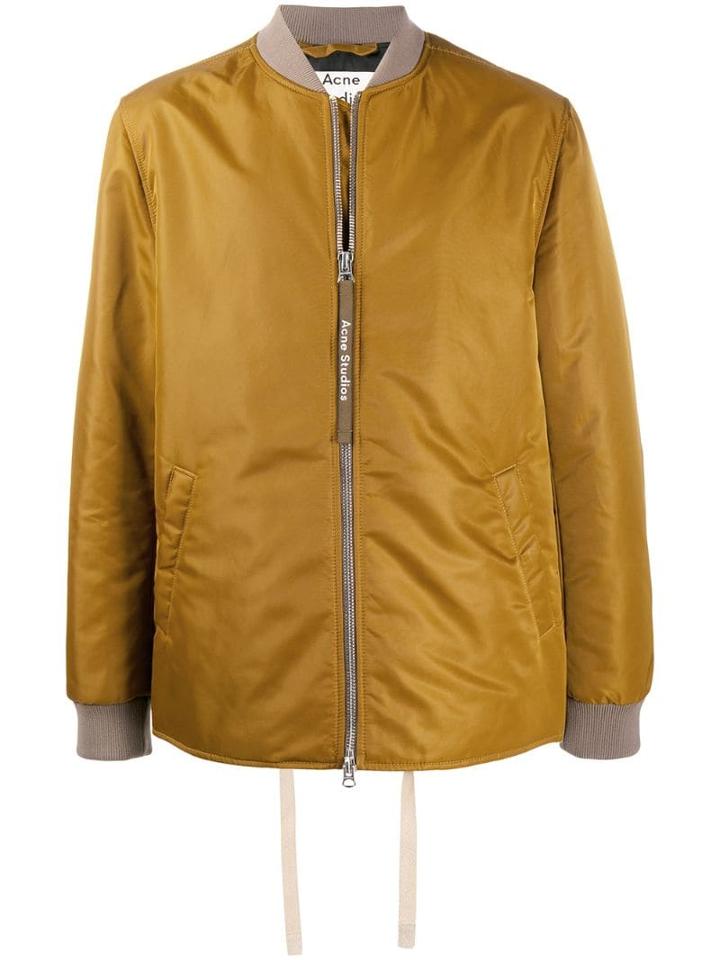 Acne Studios Bomber Jacket - Yellow