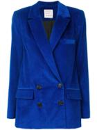 Maison Rabih Kayrouz Velvet Corduroy Blazer - Blue