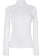 Blumarine Classic Fitted Sweater - White