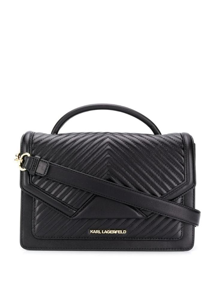 Karl Lagerfeld Quilted-effect Tote Bag - Black