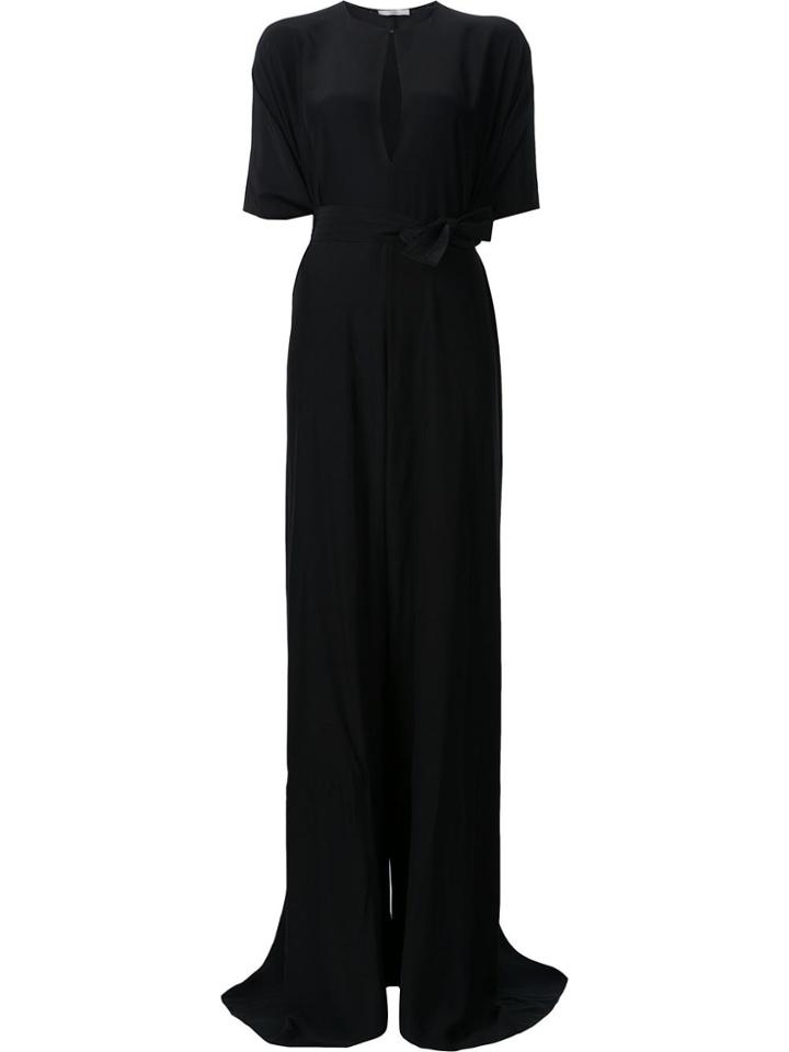 Tome 'charmeuse Oversized' Jumpsuit - Black