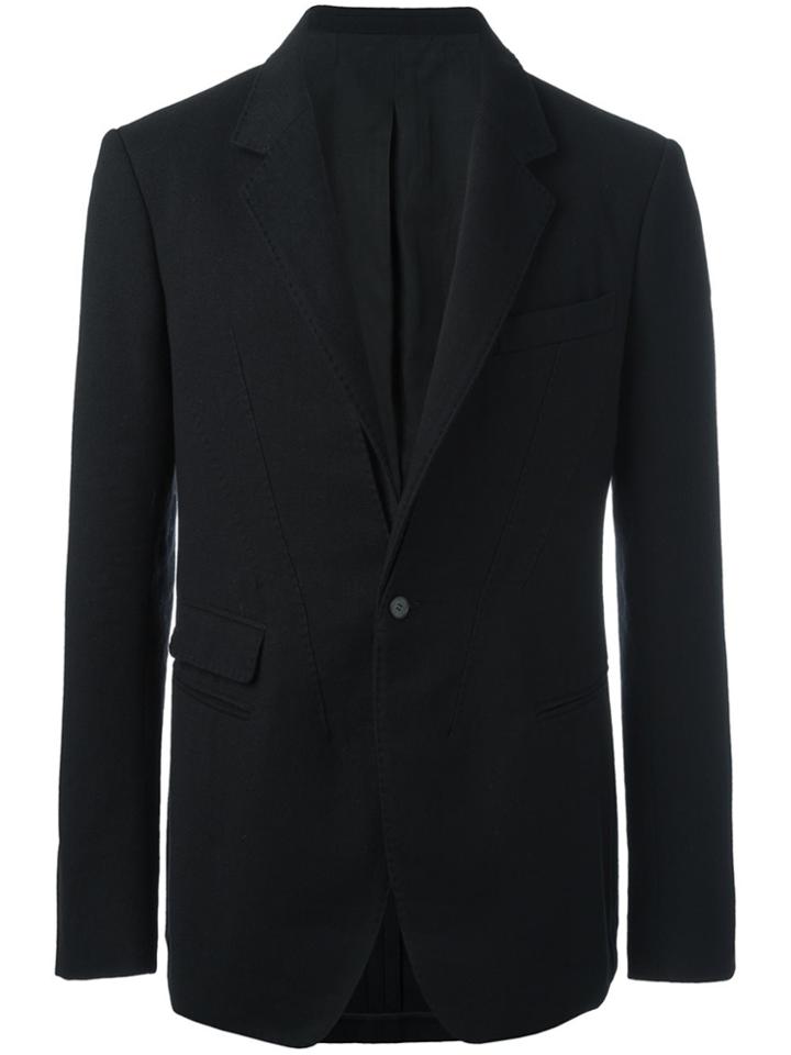 Haider Ackermann Fitted Single Breasted Blazer - Black
