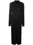 Issey Miyake Vintage 'pleats Please' Pleated Coat, Women's, Size: Small, Black