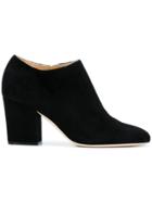 Sergio Rossi Low Cut Ankle Boots - Black