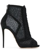 Dolce & Gabbana Heeled Shoe Boots - Black