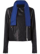 Damir Doma 'julli' Jacket, Women's, Size: 36, Black, Silk/leather/cupro