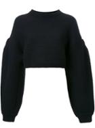 Irene 'boil Waffle' Sweater, Women's, Size: 36, Black, Nylon/wool/alpaca