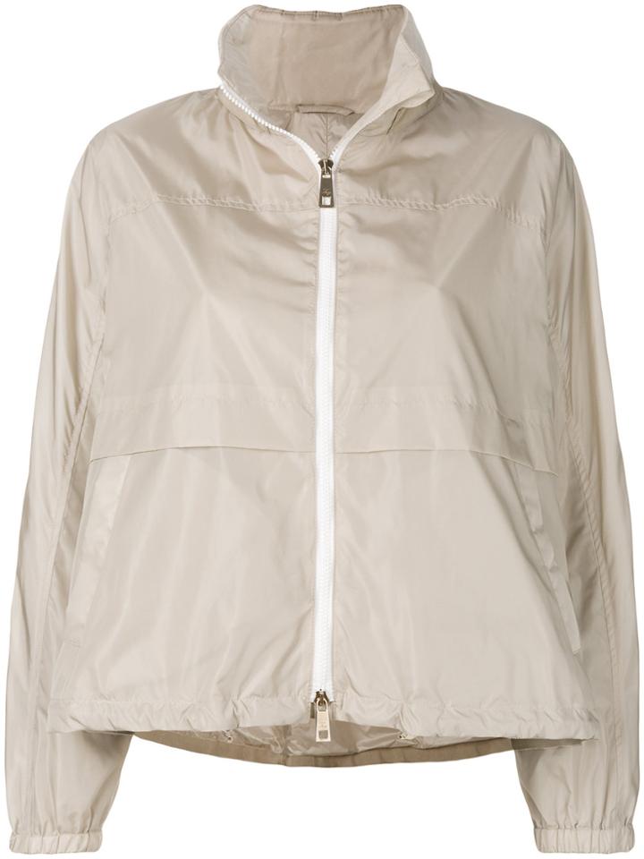 Fay Hidden Hood Jacket - Nude & Neutrals