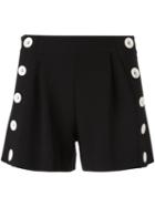 Boutique Moschino Buttoned Pleated Shorts