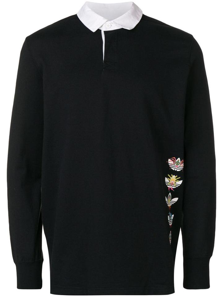 Adidas Rear Printed Sweatshirt - Black