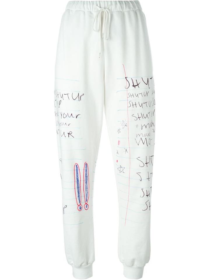 Ashish 'shut Up' Sweatpants