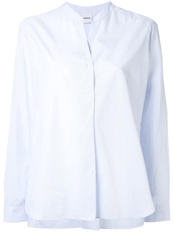 Aspesi V-neck Shirt - Blue