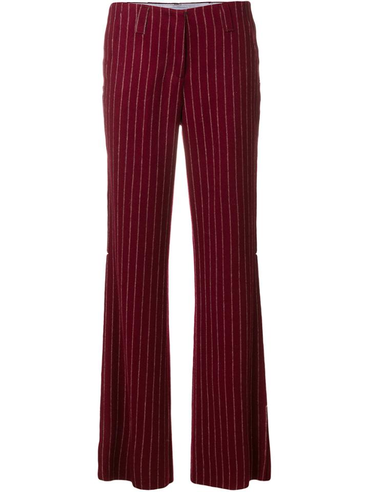 Dondup Striped Flared Trousers