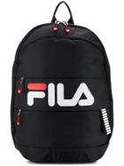 Fila Logo Print Backpack - Black