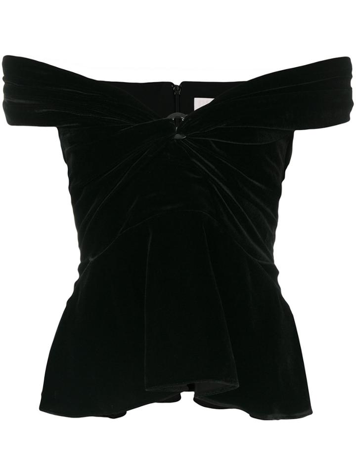 Peter Pilotto Sweetheart Bardot Top - Black