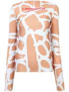 Charles Jeffrey Loverboy Ginger Root Rave Top - Brown
