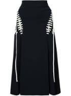 Derek Lam Laced Up Detail Skirt