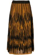 M Missoni A-line Midi Skirt - Yellow & Orange
