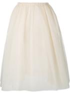 Golden Goose Deluxe Brand A-line Tulle Midi Skirt