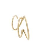 Maria Black 14kt Yellow Gold Mad Mouse Twirl Earring - Metallic