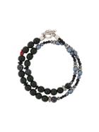 Andrea D'amico Stones Double Bracelet - Black