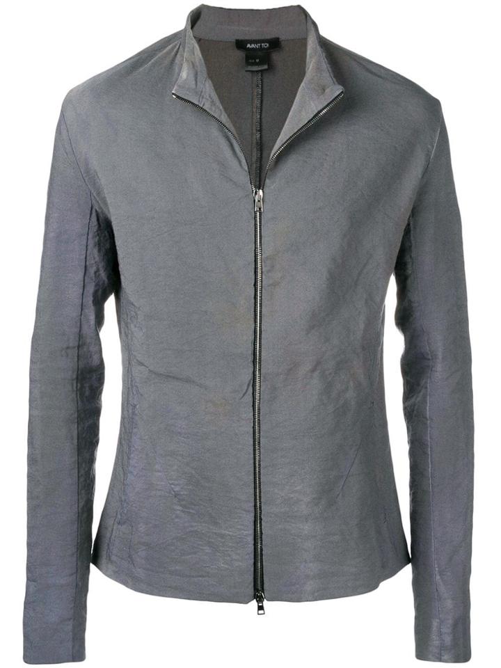 Avant Toi Zip Lightweight Jacket - Blue