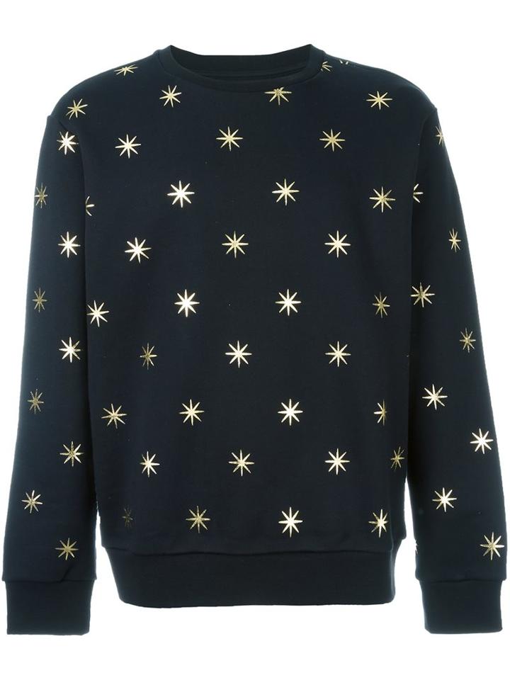 Palm Angels Star Print Sweatshirt