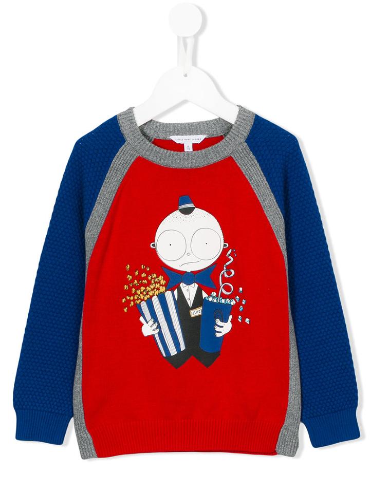 Little Marc Jacobs Raglan Sleeve Sweater, Toddler Boy's, Size: 2 Yrs, Red