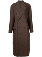 Rokh Long Coat - Brown